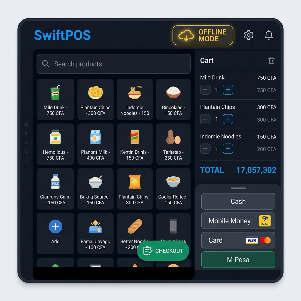 SwiftPOS Mobile App